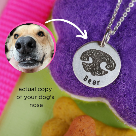 Dog 2025 nose necklace