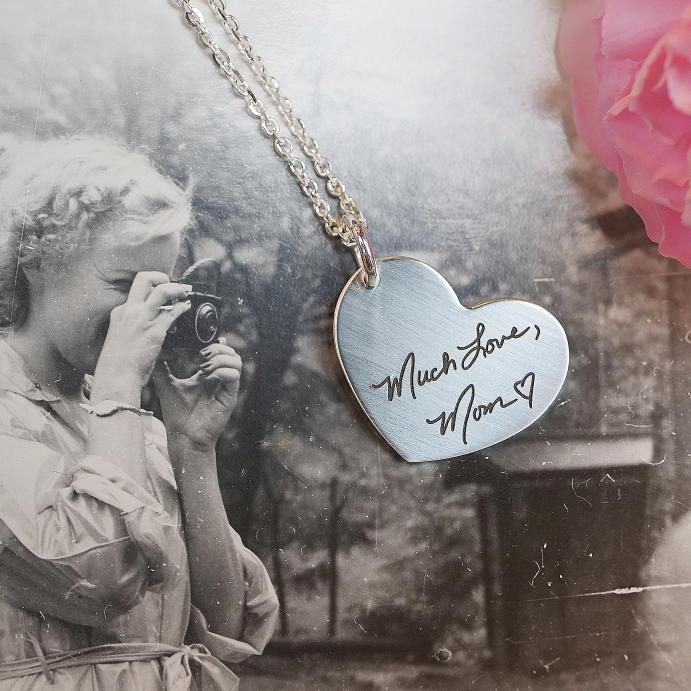 Tiffany necklace with engraving online